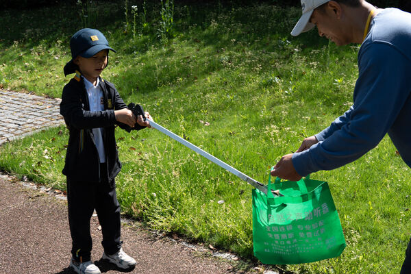 地球日,南通民办惠立幼儿园